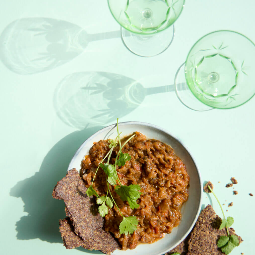 Zaalouk, Marokkaanse aubergine spread